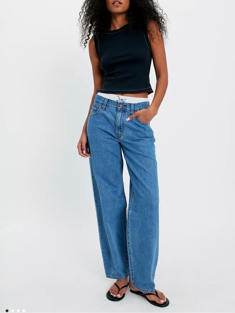 Levi's Women's Wide Leg Jeans “ baggy dad”
